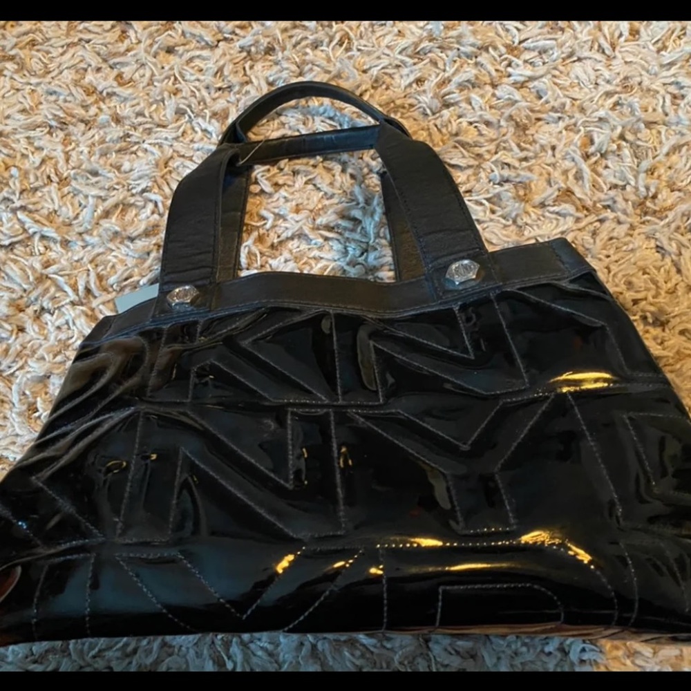 Black DKNY purse handbag - Picture 2 of 4